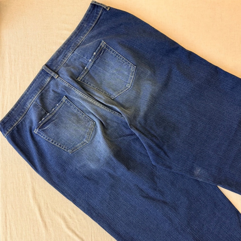 Torrid High-Rise Wide Leg Vintage Stretch Button Fly Jeans Medium Wash 20T Tall - Picture 11 of 11